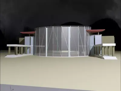 School Facility 3D model