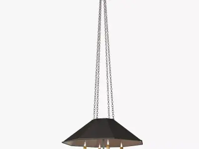 Currey and Company - Annandale Pendant Light 3D model