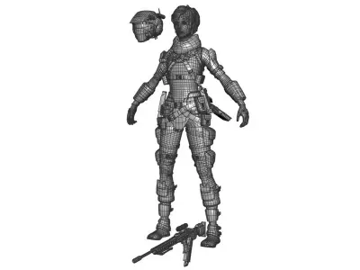  Scout Pilot Anim Rig 