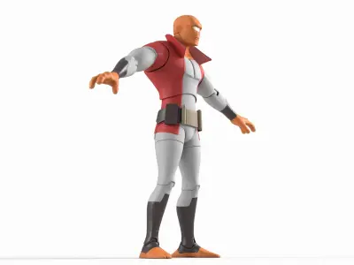 Allen the Alien Toy 3D model