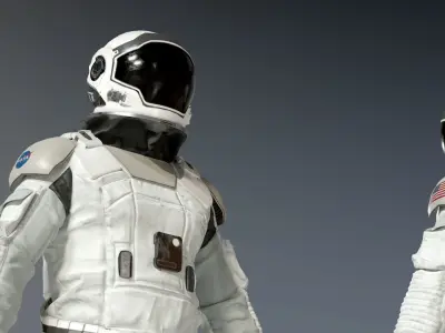 SPACESUIT Interstellar 3D model