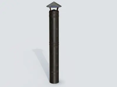 Roof Vent 11 Low-poly 3D model