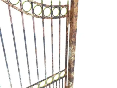Iron Gate 03 3D model