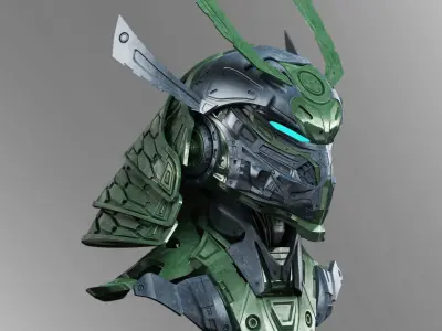 Robot Head  3D model