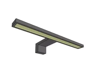 Mirror lighting Free 3D model