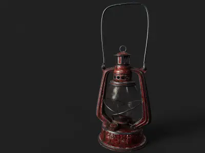 Lantern - Game props 3D model