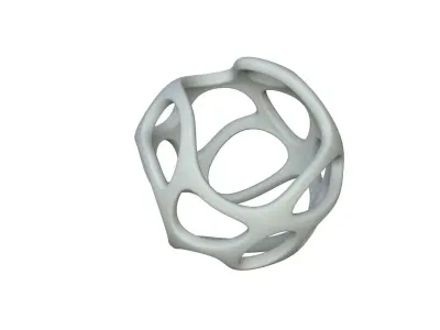 SciFi Cube Object No 38797 Low Poly Shape Texture