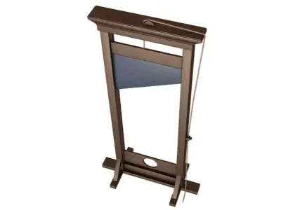 Guillotine 3D model