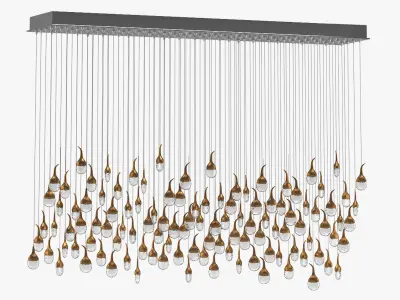 Amenities Chandelier 3D model
