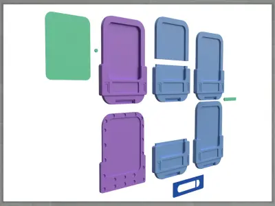 Alt Universe PADD Lower Decks 3D print model