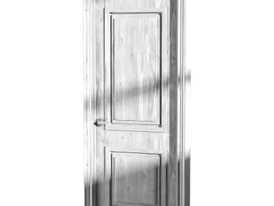 Modern entrance door 57 3D model