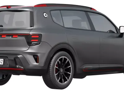 Smart 5 Brabus 2026 3D model