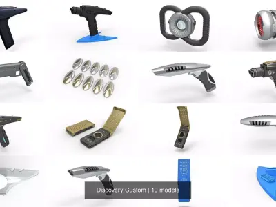 Discovery Custom 3D Model Pack