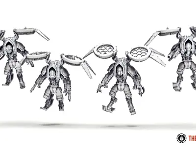 Dark Techno - Vespaxii MK2 3D print model