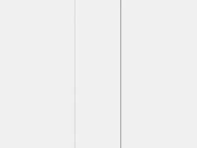 FONSTERVIVA Panel curtain Low-poly 3D model