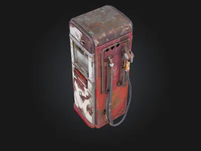 Rusty Memories  A Forgotten Piece of the Past 3D model