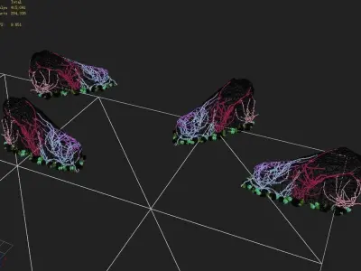 Explore the mountains - Rocks 010 3D model