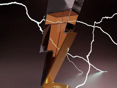 Lightining Cologne 3D model