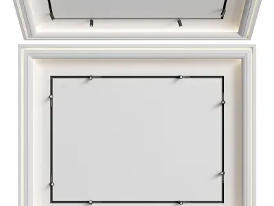 Modern ceiling RJ Easy Design 03 3D model