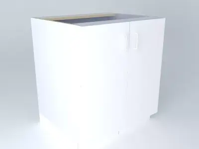 S2D0FDHC cabinet Free 3D model