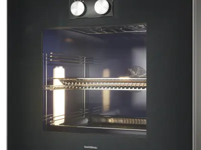 Gaggenau Oven BO420101 400 series 3D model
