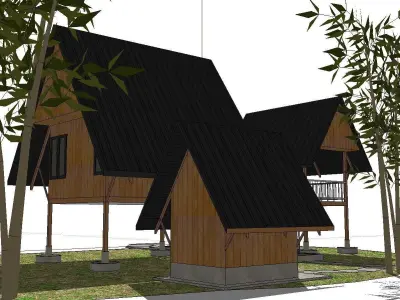 Creative Design-Holiday Cabin-0116 3D model