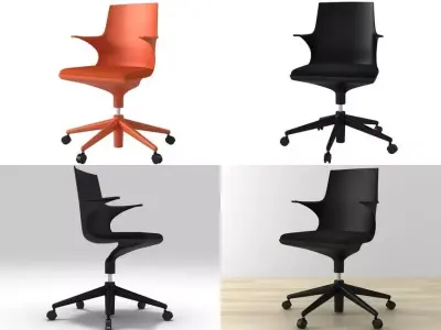 Spoon Chair 3D model