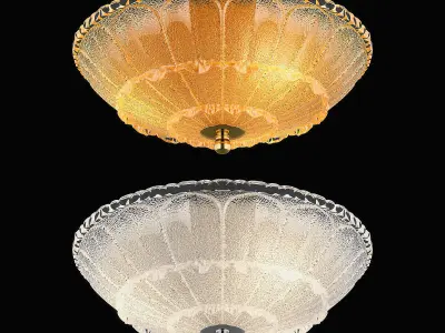 82023x Zucche Lightstar Ceiling Lamp 3D model