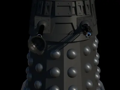 Dalek 3D model high definition 3D model