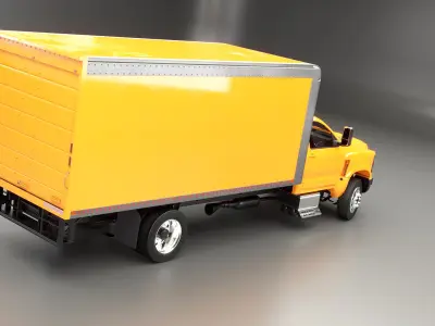  Generic Light Duty Box Truck 