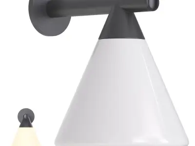 3D wall lamp - AGO Probe Wall Lamp 3D model