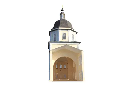 Russian Orthodox Church Reconstruction 3D model