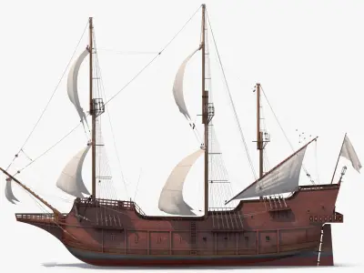  Spanish Galleon Ship 