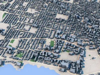 Kingston City Canada 3D model