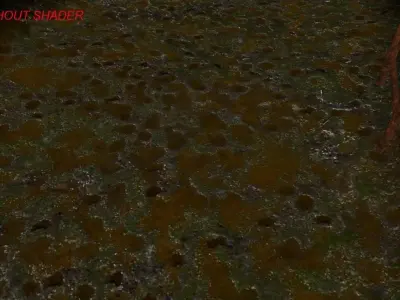 Dirty Sewer  Low-poly 3D model
