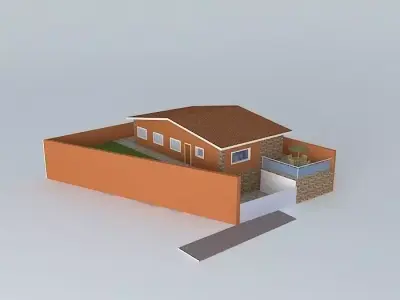 House exterior Free 3D model