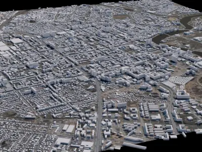 Nur Sultan - Kazakhstan 3D model