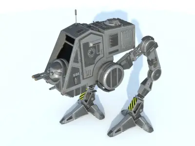 AT-PT star wars at - walker 3D model