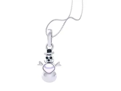 Kids Pendants 3dm STL OBJ FBX Renders Details 3D print model 14
