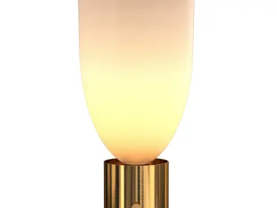 TROPHY TABLE LAMP 3D model