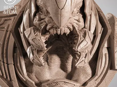 Wicked Movies Arbiter Portrait Bust 3D print model