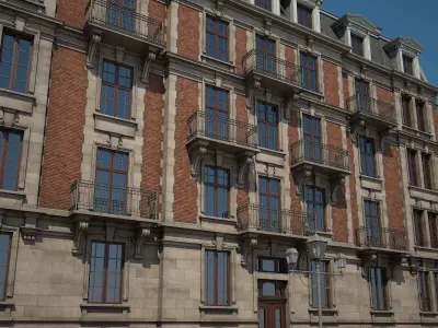 City Building 07 3D model