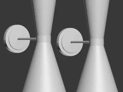 Sconce Delightfull Cairo Bra Wall Light 3D model