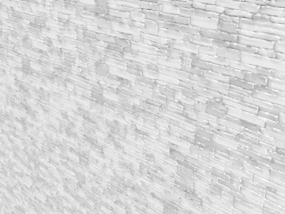 Brick wall - Cinema4d generator Free 3D model