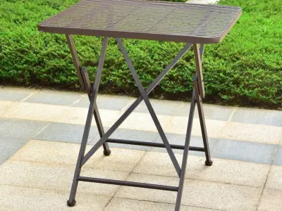 Signe Metal Bistro Table - 3 Colour 3D model