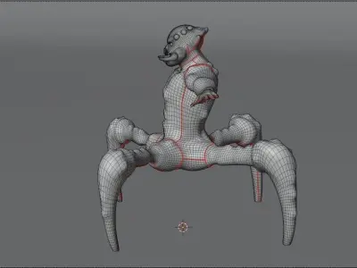 Arach Vor Low-poly 3D model