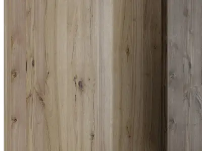 Walnut wood with 3 materials Texture