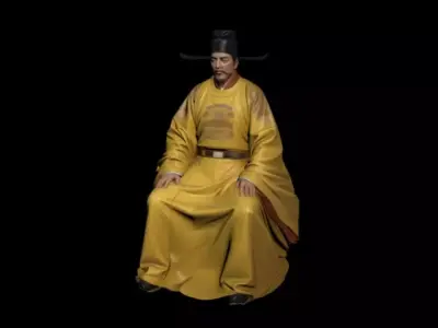 Emperor of the Song Dynasty 3D model