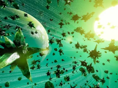 Asteroid Mega Pack - UE4 FBX Low-poly 3D model