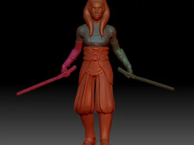 Ahsoka Tano2 3D print model